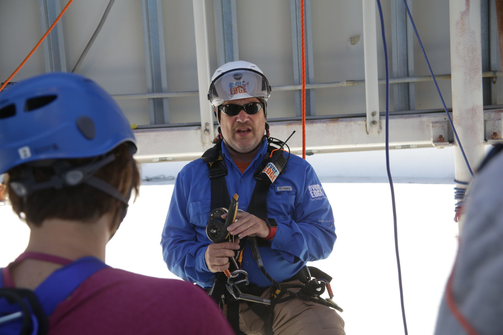 Lake Area United Way Rappelling